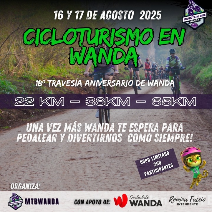 Cicloturismo 2025 Wanda